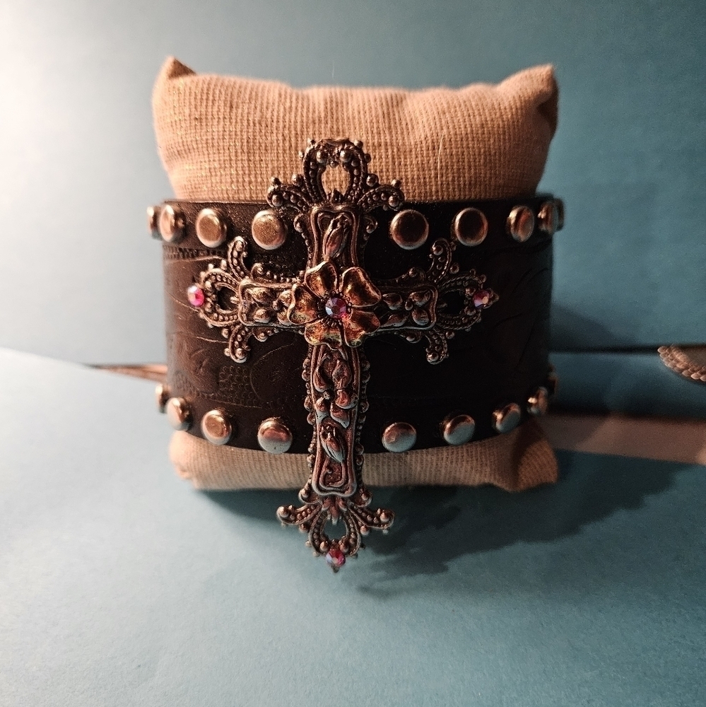 🖤bracelet handcrafted learher
